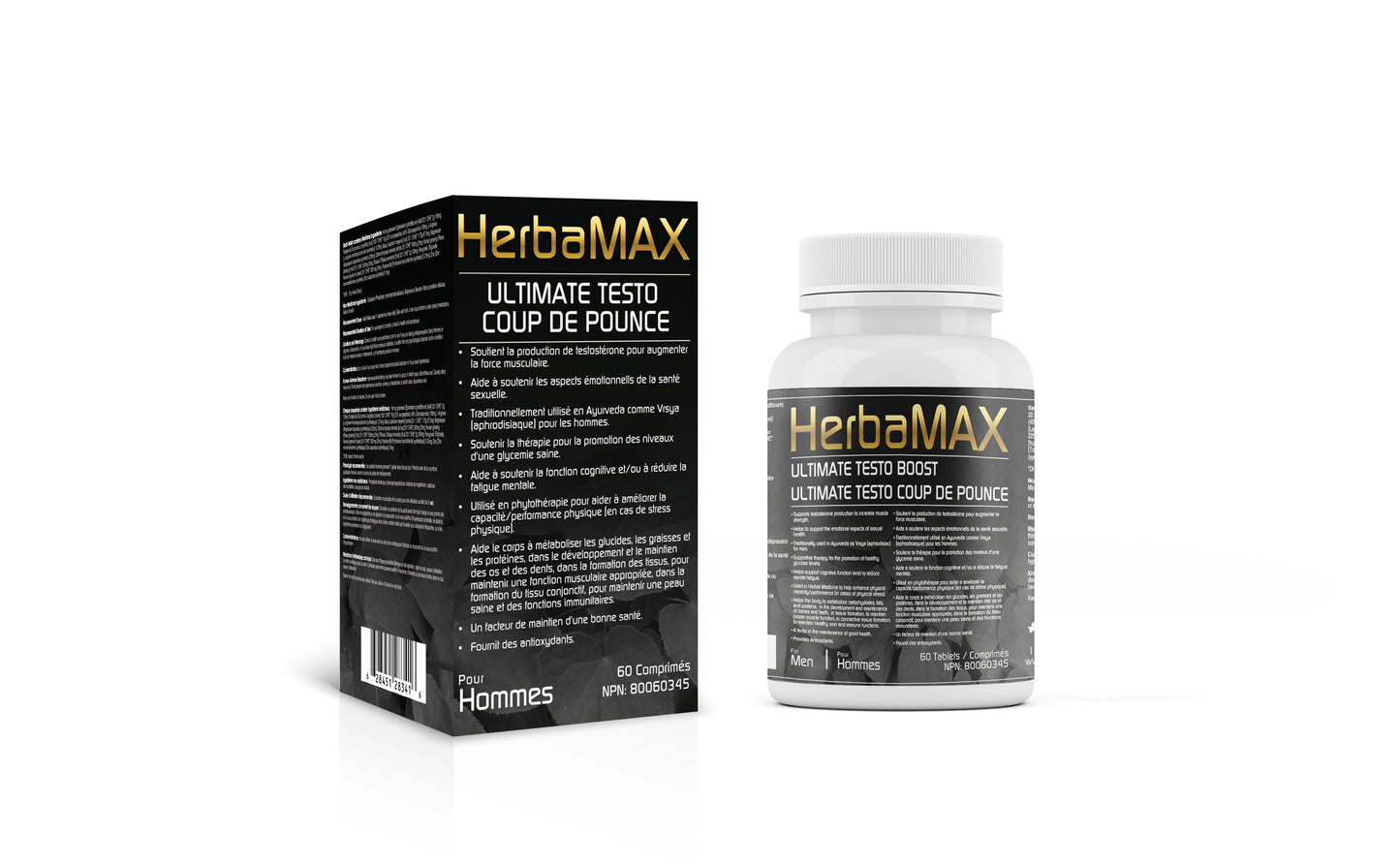 HerbaMAX Ultimate Testo Boost & Libido (60 Count)