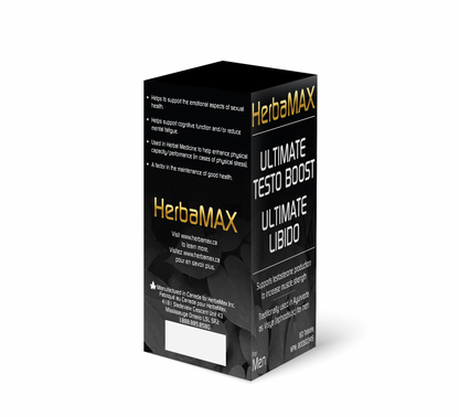 HerbaMAX Ultimate Testo Boost & Libido (60 Count)