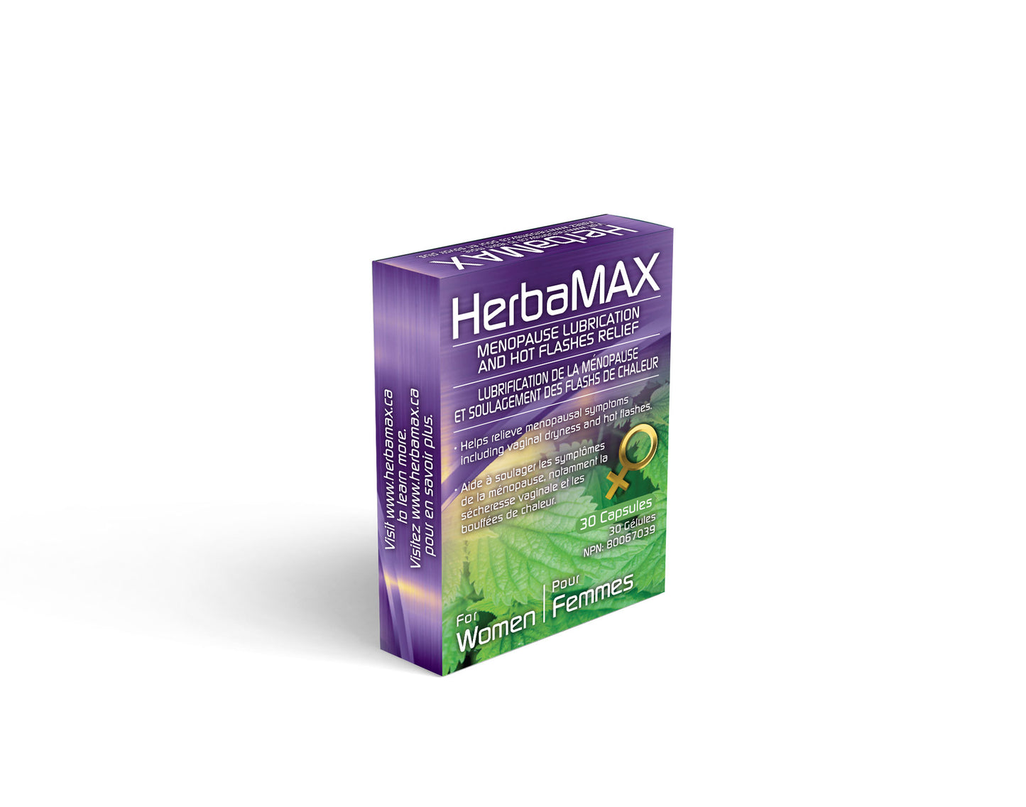 HerbaMAX Women – Menopause, Vaginal Dryness & Hot Flashes Relief (30 Count)